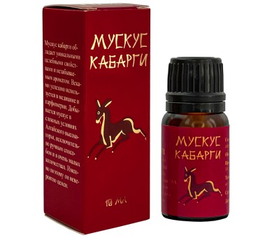 Подробнее о Струя кабарги 10% настойка 10 мл Струя кабарги 10% настойка 10 мл